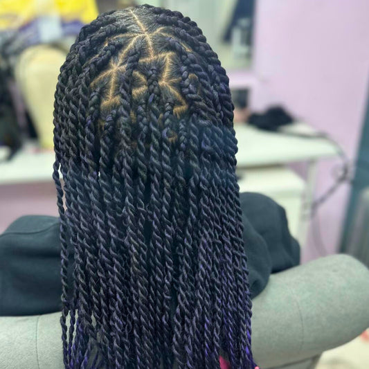 BRAIDING WITH EXTENSIONS
